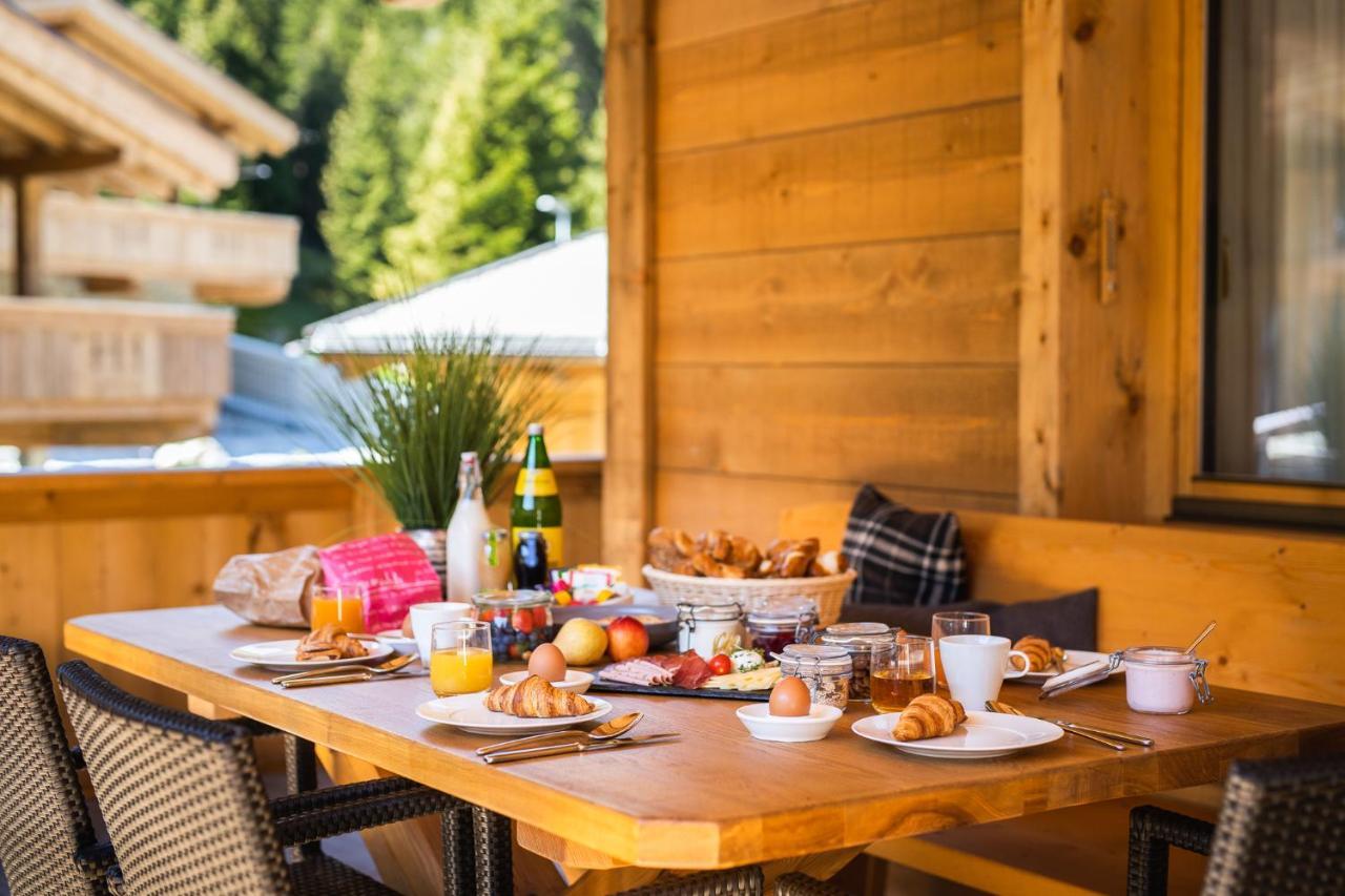 Das Chaletdorf - Pitztal Sankt Leonhard im Pitztal Bagian luar foto