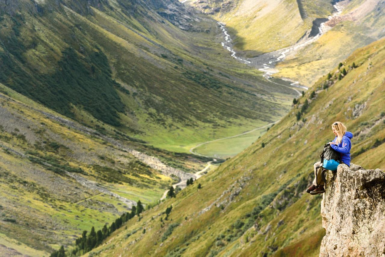 Das Chaletdorf - Pitztal Sankt Leonhard im Pitztal Bagian luar foto