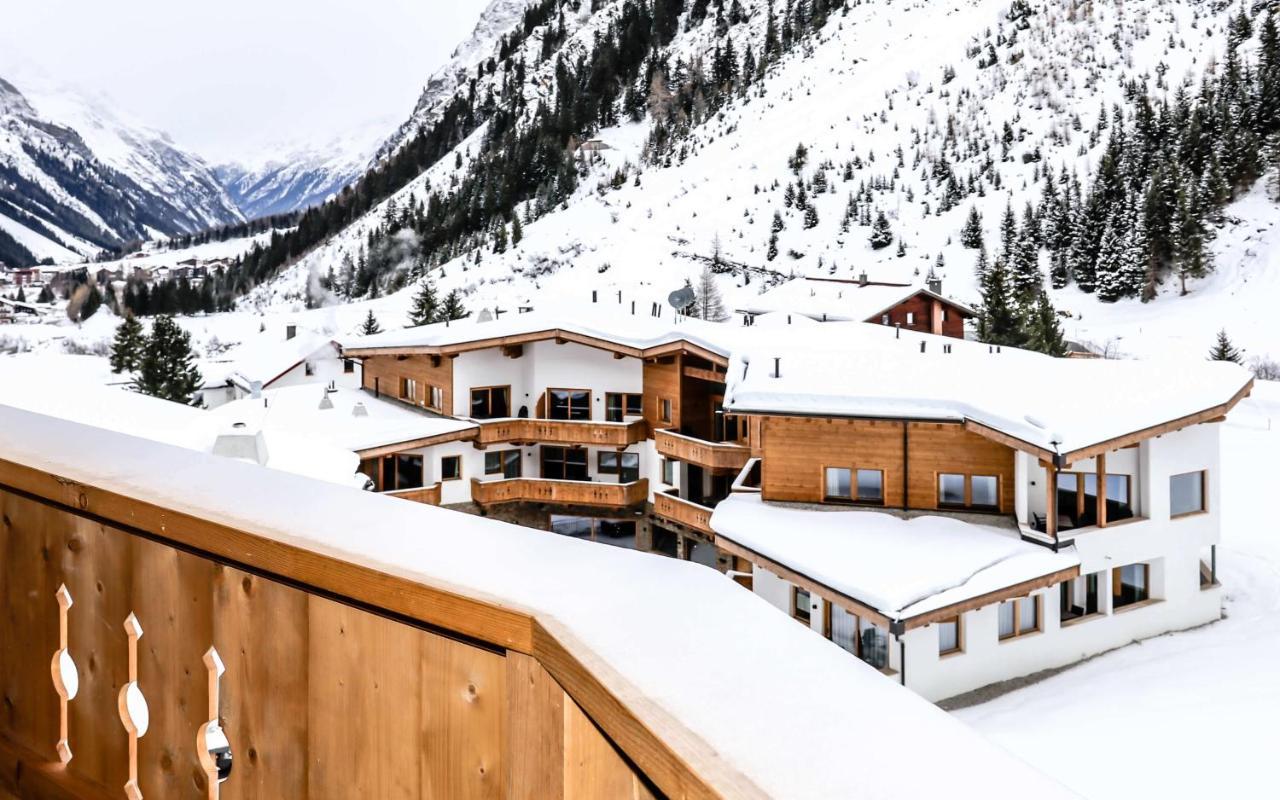 Das Chaletdorf - Pitztal Sankt Leonhard im Pitztal Bagian luar foto